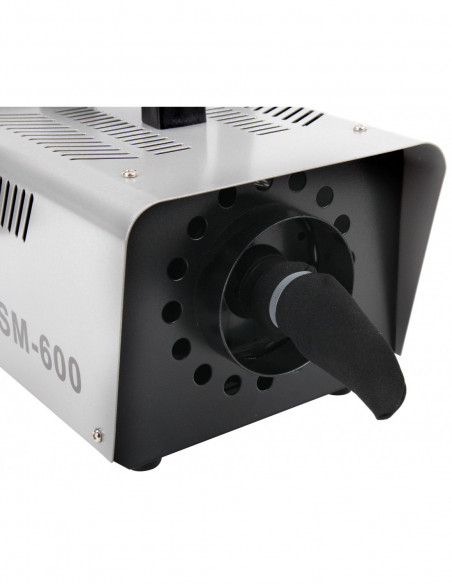 Complete Set Showlite SM-600 Snow Machine 600W incl. remote control and 1 L snow-making fluid