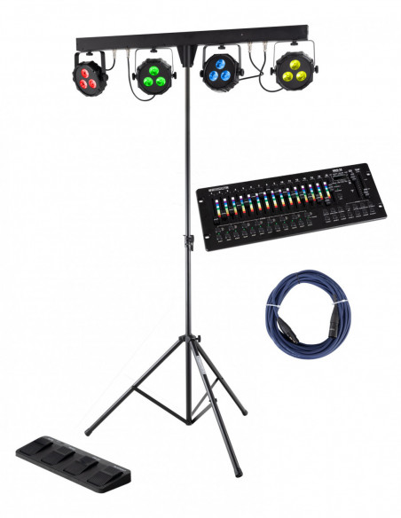 Showlite LB-427 LED Complete System Set with Hybrid DMX Controller