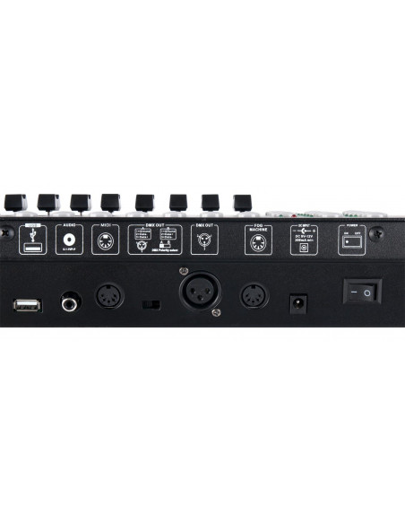 Showlite FLP-5x9W Floodlight 4-piece SET incl. DMX Master Pro USB Controller and Cable