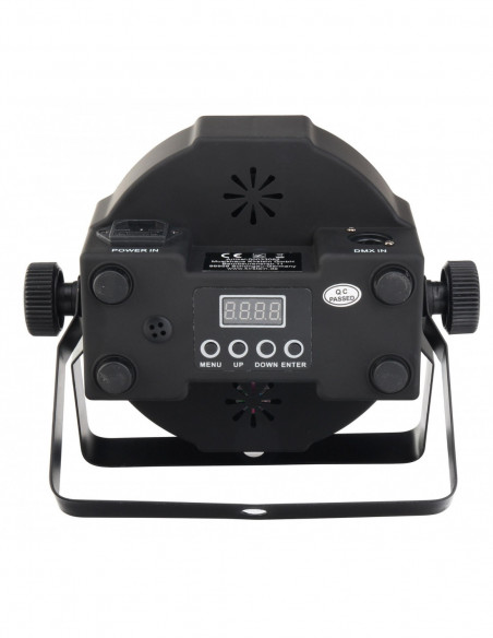 Showlite FLP-5x9W Floodlight 4-piece SET incl. DMX Master Pro USB Controller, Stand and Cable