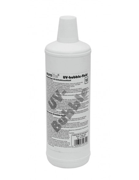 Showlite BM-60 Bubble Machine incl. UV-Fluid, yellow , Máquina de bolha Showlus BM-60 incl. Fluido UV, Amarelo