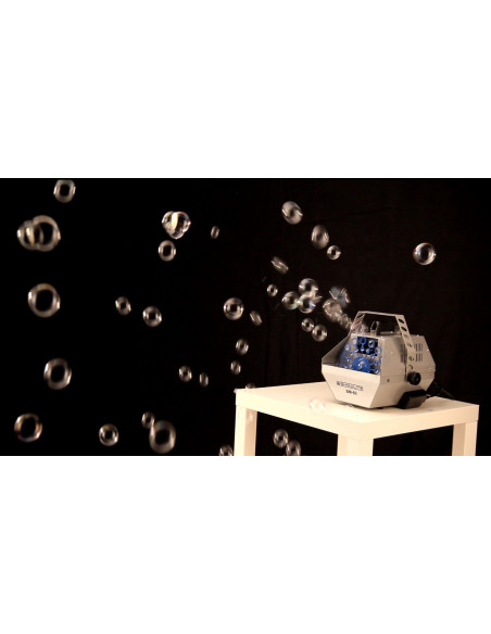 Showlite BM-60 Bubble Machine incl. Fluid , Máquina de bolha Showlus BM-60 incl. Fluido