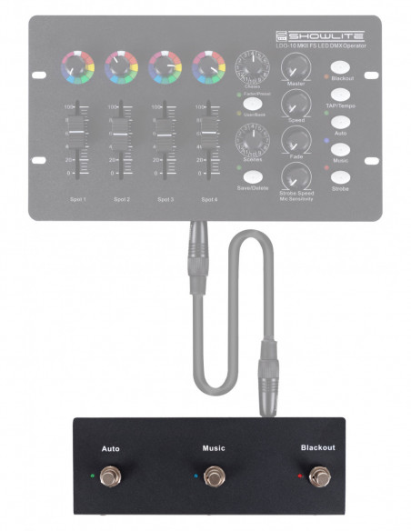Showlite FS-10 Footswitch for LDO-10 MKII FS , Showlite FS-10 Footswitch para LDO-10 MKII FS