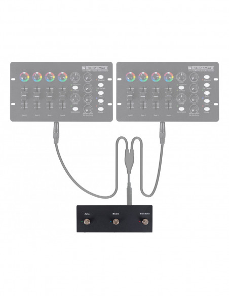 Showlite FS-10 Footswitch for LDO-10 MKII FS , Showlite FS-10 Footswitch para LDO-10 MKII FS