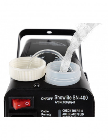 Showlite SN-400 fog machine + Fluid Set , Máquina de nevoeiro de Showlus SN-400 + conjunto de fluidos