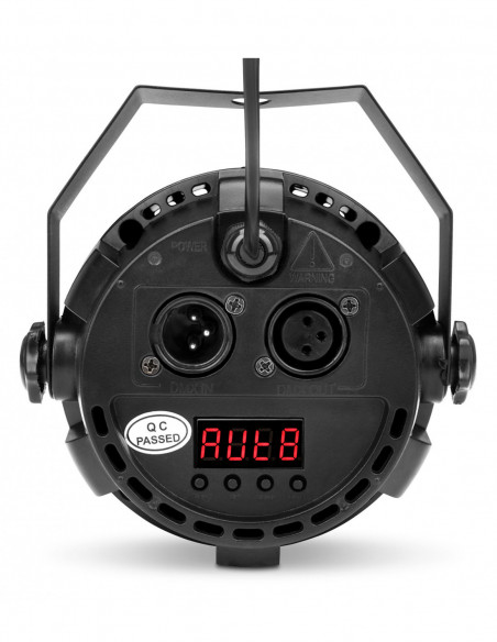 Showlite SN-400 fog machine + SPS-121 RGBW spot + 5 l fluid set  , Máquina de nevoeiro Showlus SN-400 + SPS-121 RGBW