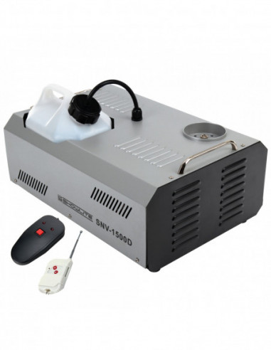 Showlite SNV-1500D DMX Fog Machine 1500W incl. remote control , Máquina de névoa DMX SHOWLITE SNV-1500D