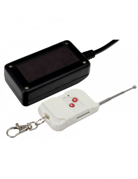 Complete Set Showlite SN-1500D DMX Fog Machine 1500W incl. remote control with timer + 1L liquid fog