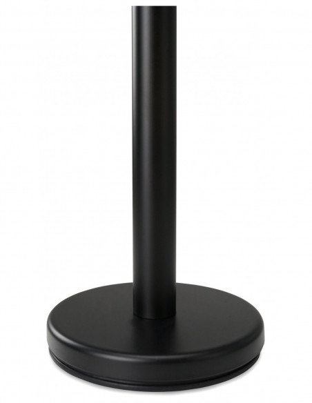 Stagecaptain PLS-200B Absperrband schwarz SA SET Absperrband 200cm schwarz mit Schilderaufsatz , Stagecaptain Pls-200B