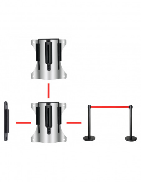 Stagecaptain PLSW-300 SR People Guidance System Belt Cassette Silver  ORIENTAÇÃO SISTEMA