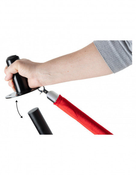 Pronomic PLS-150 Personenleitsystem faltbar Set mit 1,5m Seil , PROMÓRICO PLS-150 personenleitsystem Faltbar Set Mit