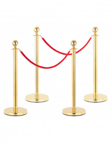 Stagecaptain PLS-150 Deluxe 4.2-150G Barrier Column Personal Guidance System 1.5m Gold