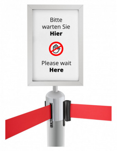 Stagecaptain SAHA-4 Silver Sign...