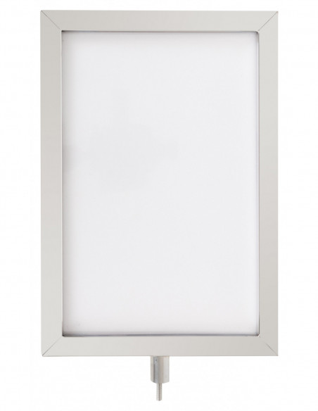 Stagecaptain SAHK-4 Silver Sign Holder for PLS-150 Deluxe Barrier Stand