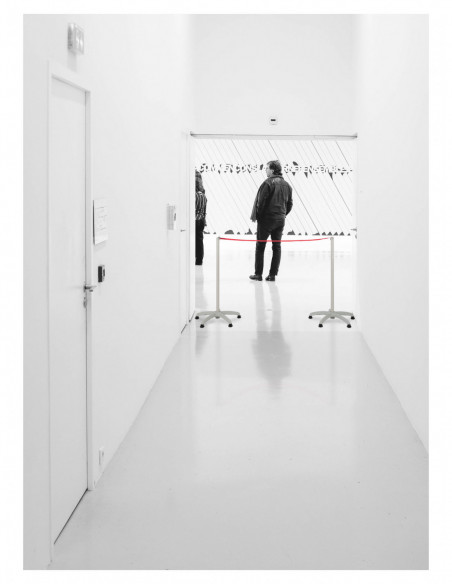 Stagecaptain PLSG-BASIC barrier stand personal guidance system pair gray