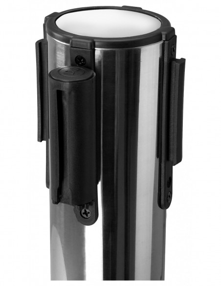 Stagecaptain PLS-200S Barricade Crowd Direction System  Silver 10-Piece SET