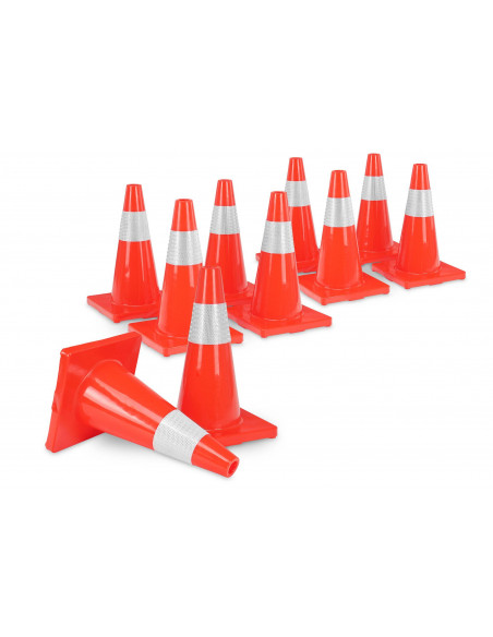 Stagecaptain LK-450 Traffic Cone 10-Piece Set , Stagecapitting LK-450 Tráfego Cone 10 Piece Set