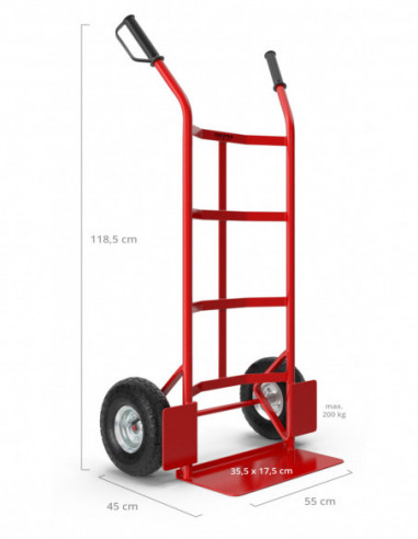 Stagecaptain Carryboy Dolly Red max....