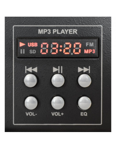 Mesa de Mistura dj com leitor mp3 Skytec