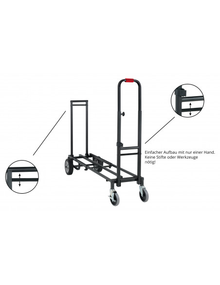 Stagecaptain Sherpa SCS-80 MKII Transport Trolley (Mega Cart) , STAGECAPTAINA SHERPA SCS-80 MKII Trolley (Mega carrinho)