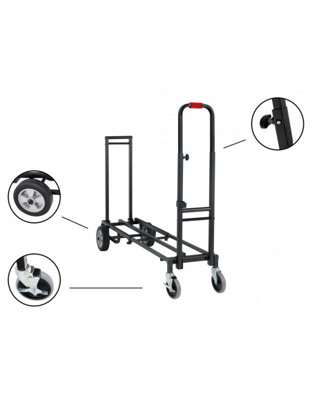 Stagecaptain Sherpa SCS-80 MKII Transport Trolley (Mega Cart) , STAGECAPTAINA SHERPA SCS-80 MKII Trolley (Mega carrinho)