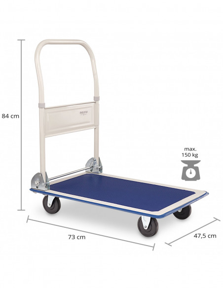 Stagecaptain Platformer Platform Trolley, max. 150 kg , Trolley de plataforma , máx. 150 kg.