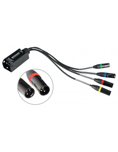 Pronomic NetCore SP-3M Multicore Split Male , Pronomic Netcore SP-3M Multicore Split Macho