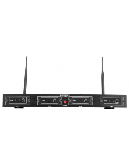 McGrey UHF-2V4I Quad Wireless Set , Conjunto sem fio McGrey uhf-2v4i quad