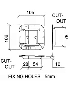 270736 Fecho Dobradiça... 2