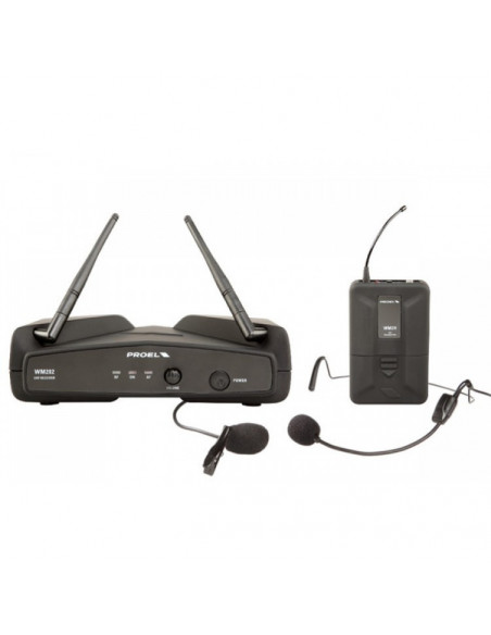 Microfone Emissor Mao UHF 1Ch VM202M