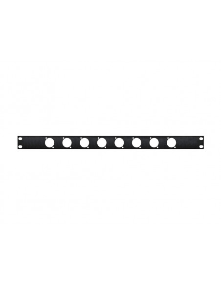 Painel  Rack 8 XLR 1U