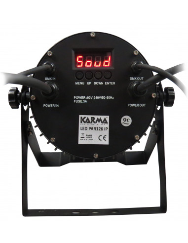 LEDPAR 126IP Projetor LED RGBWA+UV IP65