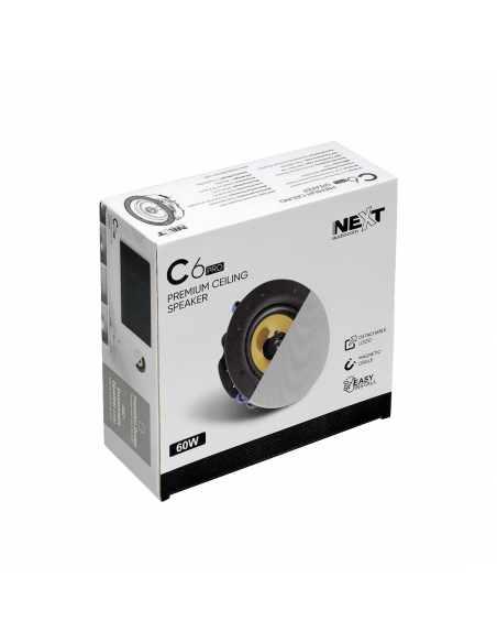 NEXT C6 Pro Coluna de Teto 6.5" 8H 100V