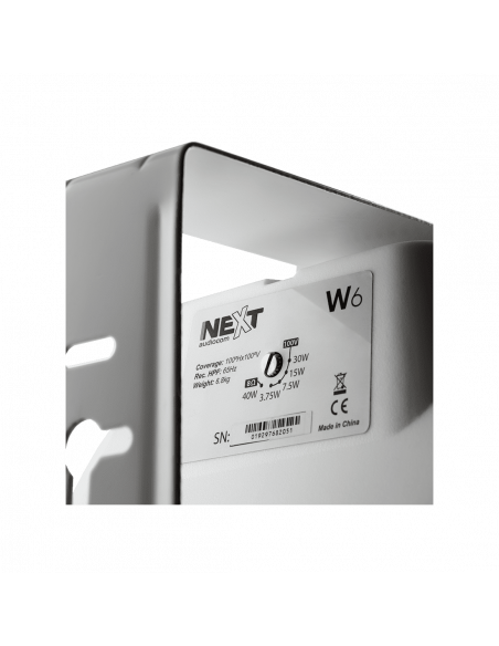 NEXT W6W Par Coluna Instalação 6.5" 100V 8H