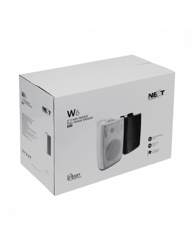 NEXT W6B Par Colunas 6.5" 100V 8H Preta