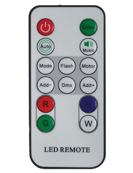 LEDPAR 28 Projector Leds RGBW 7X4W C/ Comando