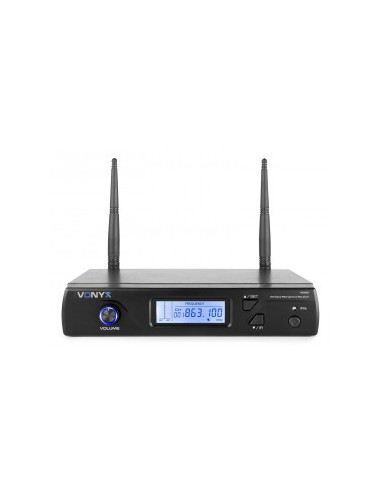 WM61 Microfone Emissor Mao UHF 16 Canais