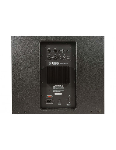 NAXOS 18A 500W RMS SUB - Grave Activo