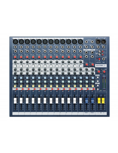 Soundcraft Mesa Mistura 8Ch Mono 2Ch Stereo EPM8