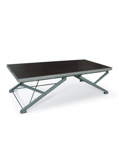 Estrado Palco Regulavel Altura 200X100 Folding Stage