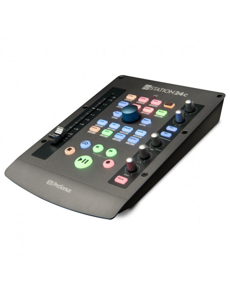Interface de áudio e controlador de produção PreSonus ioStation 24C