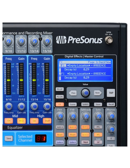 PreSonus StudioLive 16.0.2 USB Digital Mixer