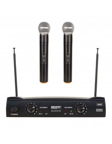 Microfones wireless POWER ACOUSTICS WM 4400 MH UHF GR6