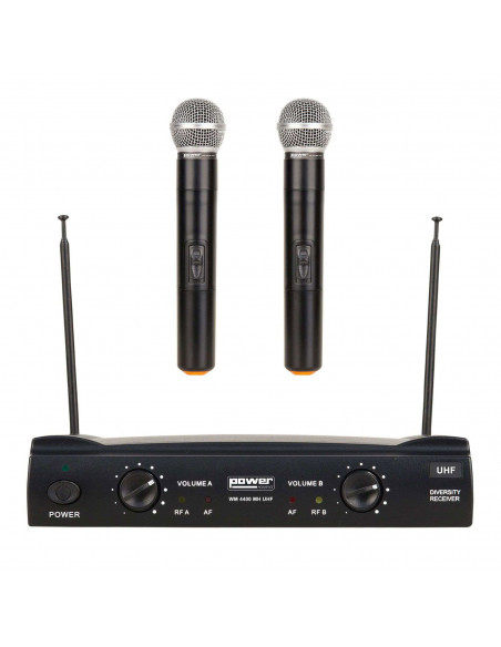Microfones wireless POWER ACOUSTICS WM 4400 MH UHF GR6