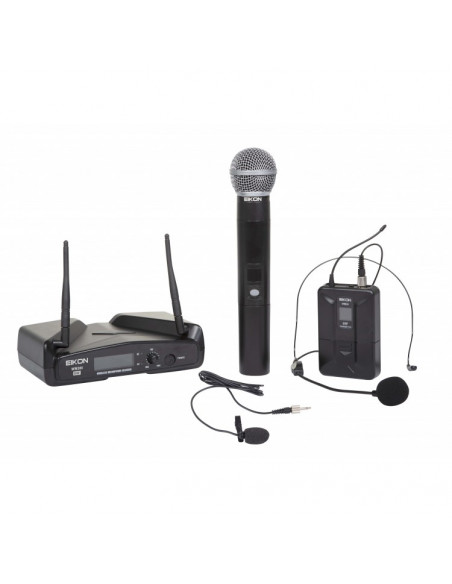 WM300KIT UHF WIRELESS HANDHELD/BELT-PACK MICROPHONE SYSTEM