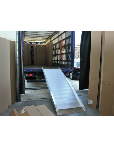 Rampa de Alumínio 3mts x 1.2mts