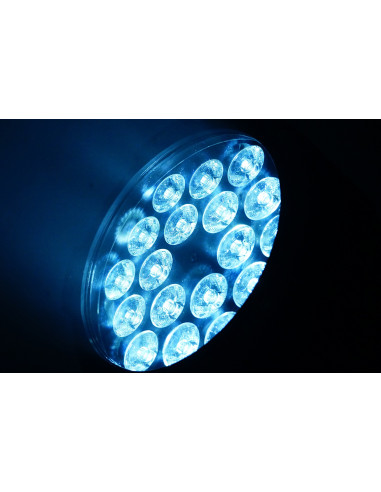 LED IP65 RGBW+Amber+UV 18X15W