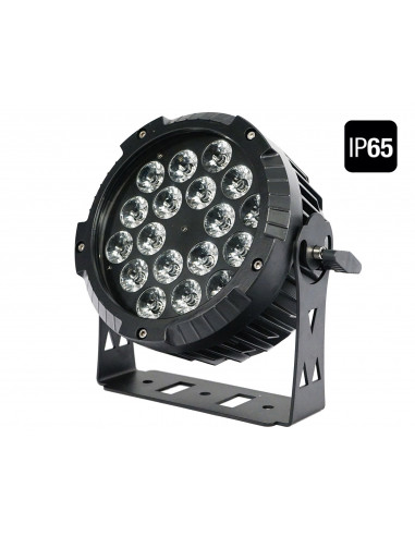 LED IP65 RGBW+Amber+UV 18X15W