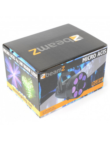 Proj Efeitos LED 4x3W RGBW - Micro Acis BeamZ 