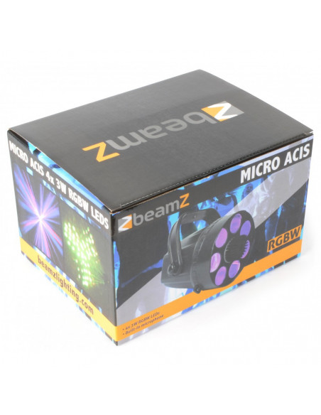 Proj Efeitos LED 4x3W RGBW - Micro Acis BeamZ 